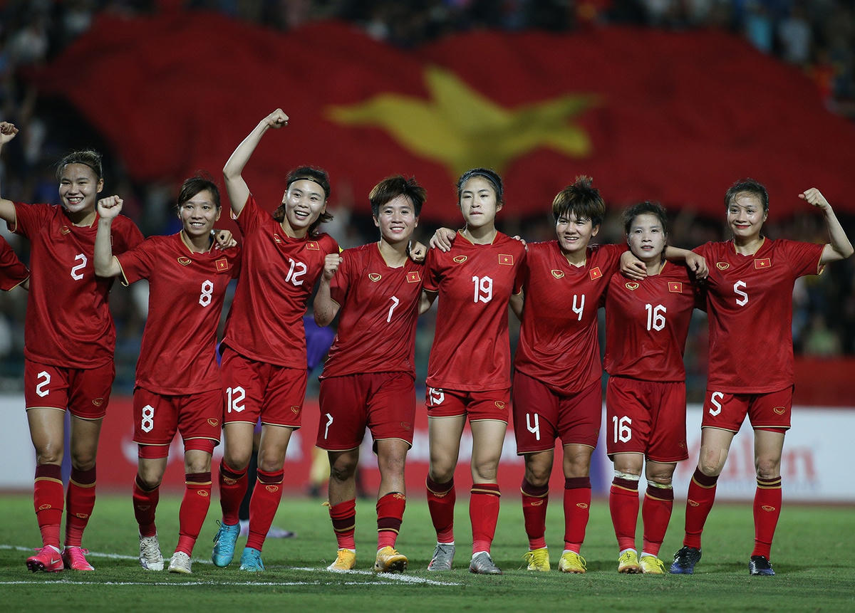 Tuyển nữ Việt Nam tự tin bước vào vòng chung kết World Cup 2023.