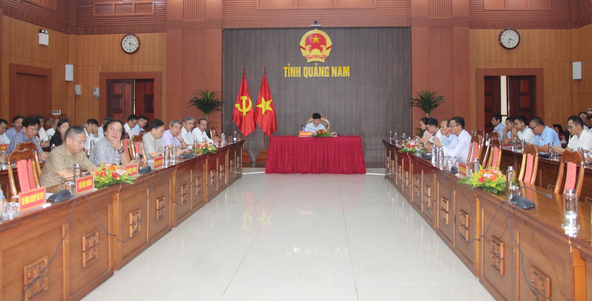 Quang cảnh buổi họp báo.