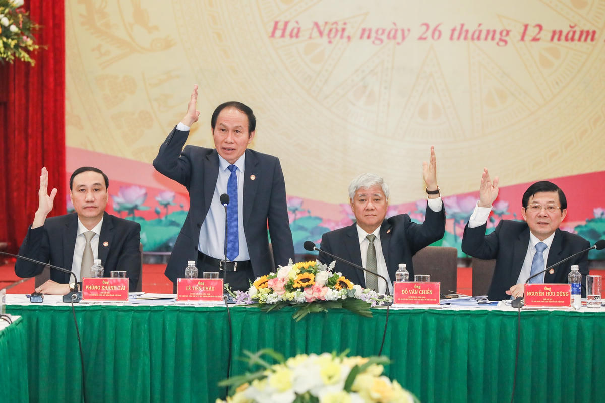 (ẢNH): Hội nghị Đoàn Chủ tịch lần thứ 15 khoá IX