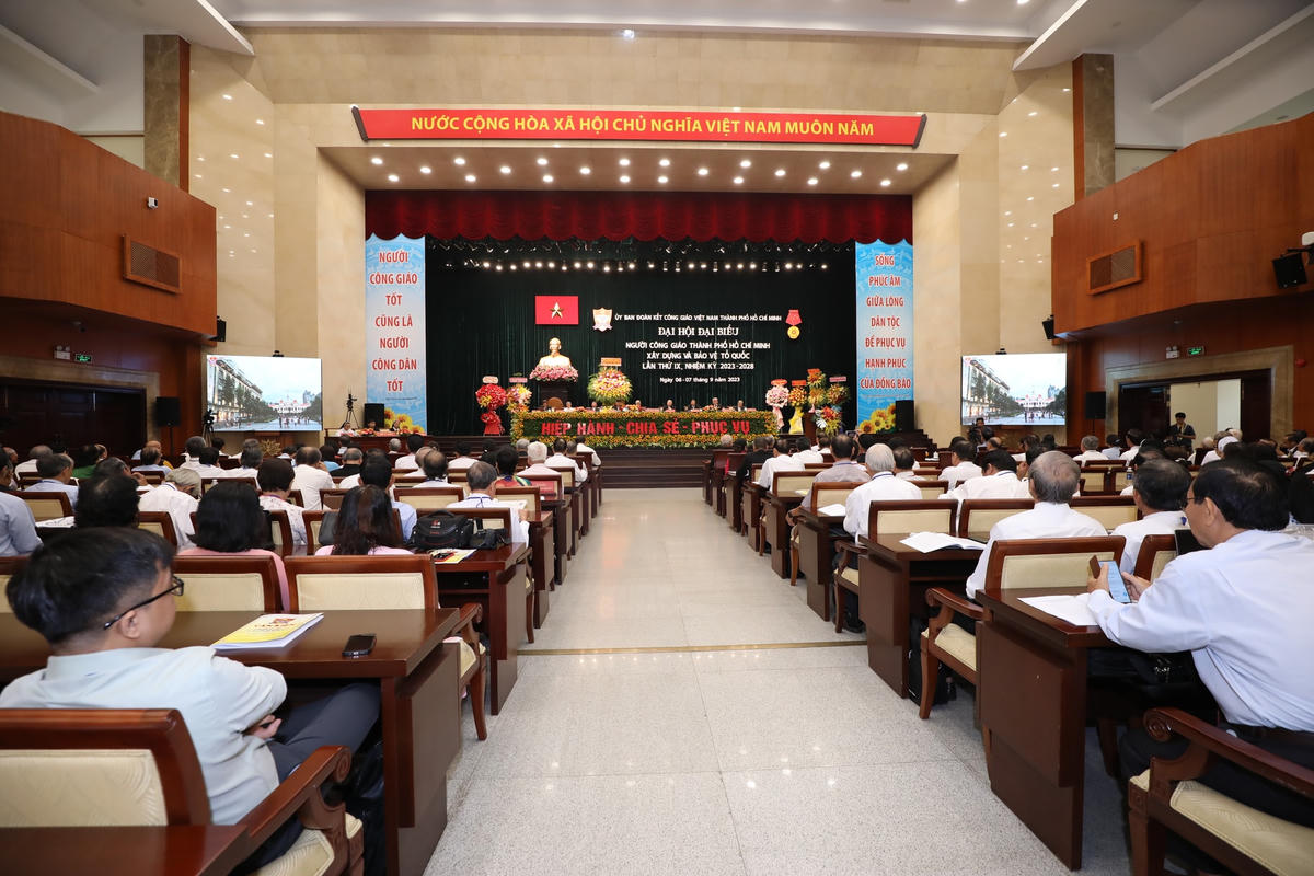 Quang cảnh đại hội.