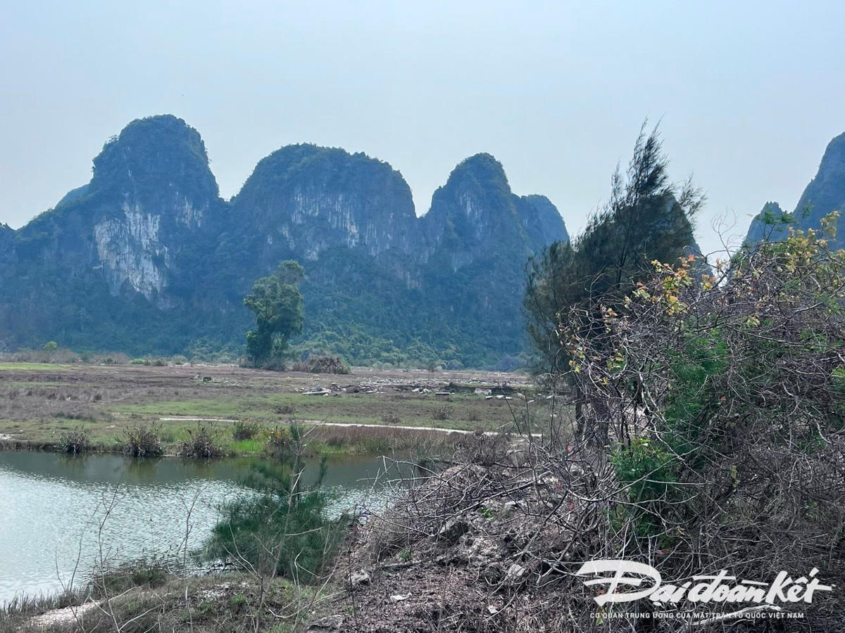 Dự án Tổ hợp du lịch nghỉ dưỡng - giải trí cao cấp, sân golf và khu dân cư Monbay Vân Đồn gồm 2 phần chính. Phần sân golf được quy hoạch diện tích trên 100ha từ năm 2008, vị trí thực hiện dự án từ thôn 3 đến thôn 7, xã Hạ Long. Tại vị trí dự án thuộc thôn 5 xã Hạ Long, nhiều cánh đồng bị san lấp dở dang từ hơn chục nă trước.