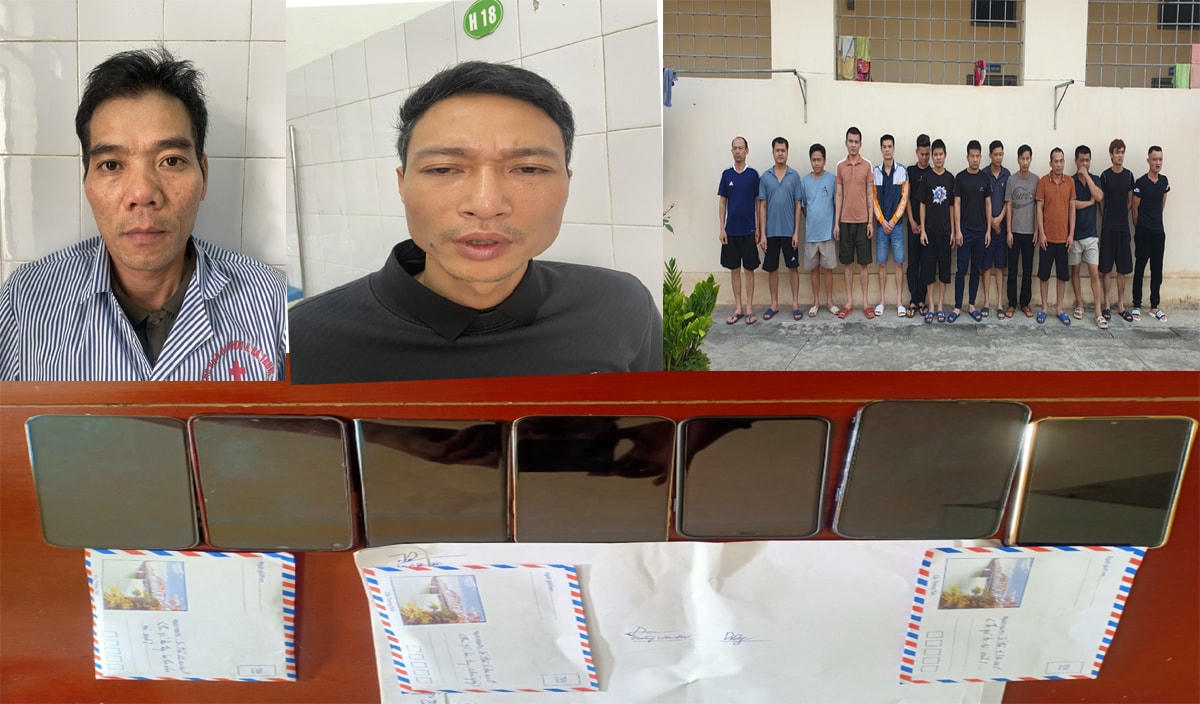 Ổ nhóm đánh bạc do Tuân đá cầm đầu bị triệt phá.