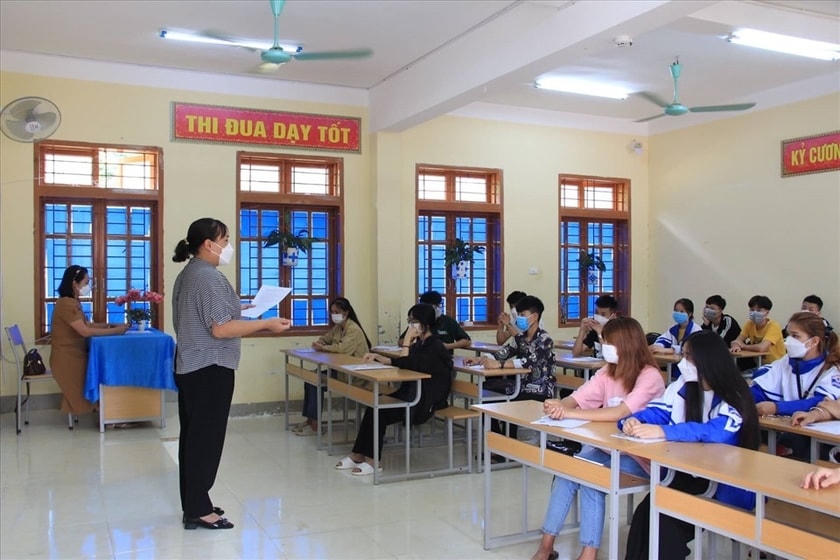 Kỳ thi tốt nghiệp THPT năm 2022.