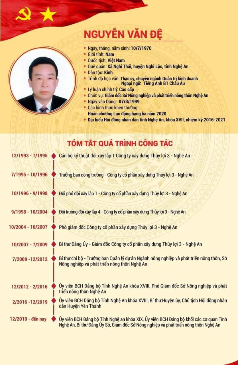 Tiểu sử 2 Tân Phó Chủ tịch UBND tỉnh Nghệ An vừa được bầu bổ sung.