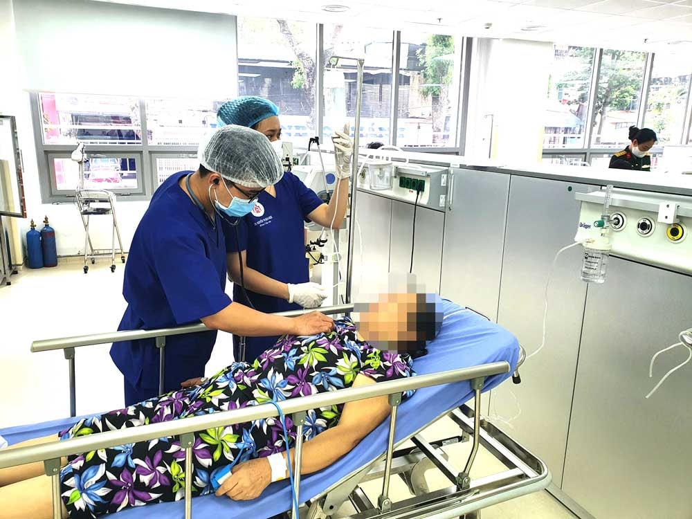 Gia tăng bệnh nhân nhập viện vì nắng nóng.