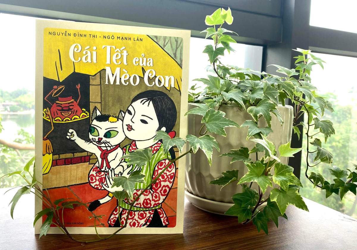 Cuốn sách "Cái Tết của mèo con" được nhiều thế hệ thiếu nhi yêu thích.