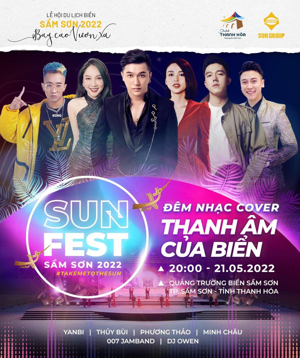 Đêm nhạc thứ 4 mang chủ đề “Thanh âm của biển”.