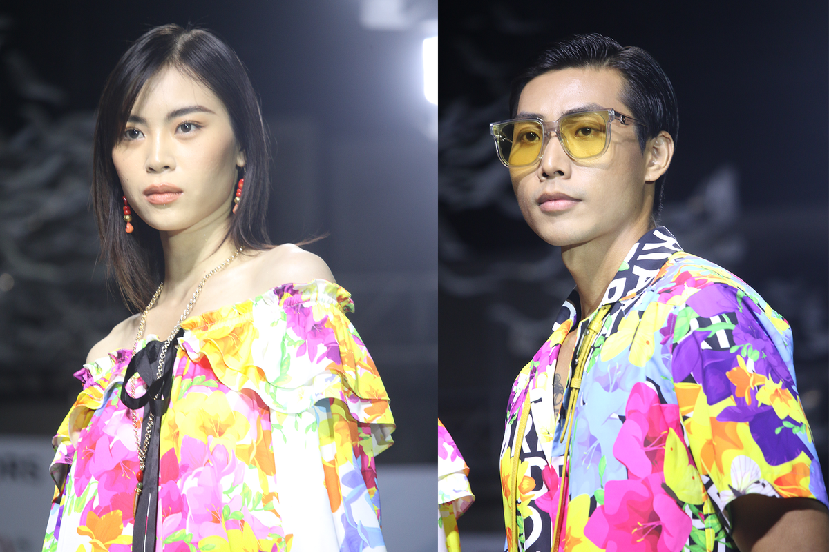 Ngay từ lúc hâm nóng sàn diễn, những bộ sưu tập với màu sắc bắt mắt đã xuất hiện mang tinh thần Xuân - Hè năm nay.