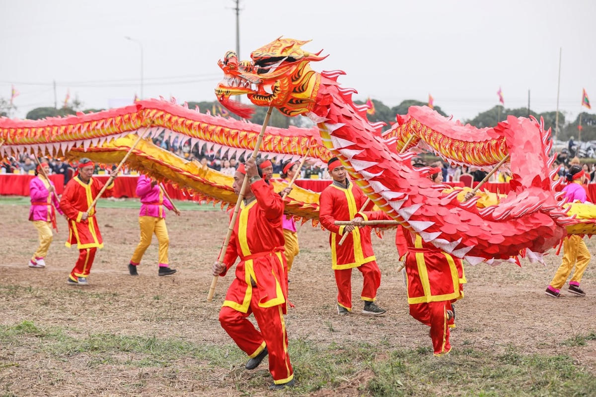 Vào mùa lễ hội 2023. Ảnh: Quang Vinh.