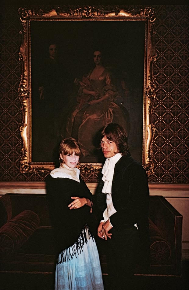 Marianne Faithfull và Mick Jagger, 1968. Ảnh: News NPR.