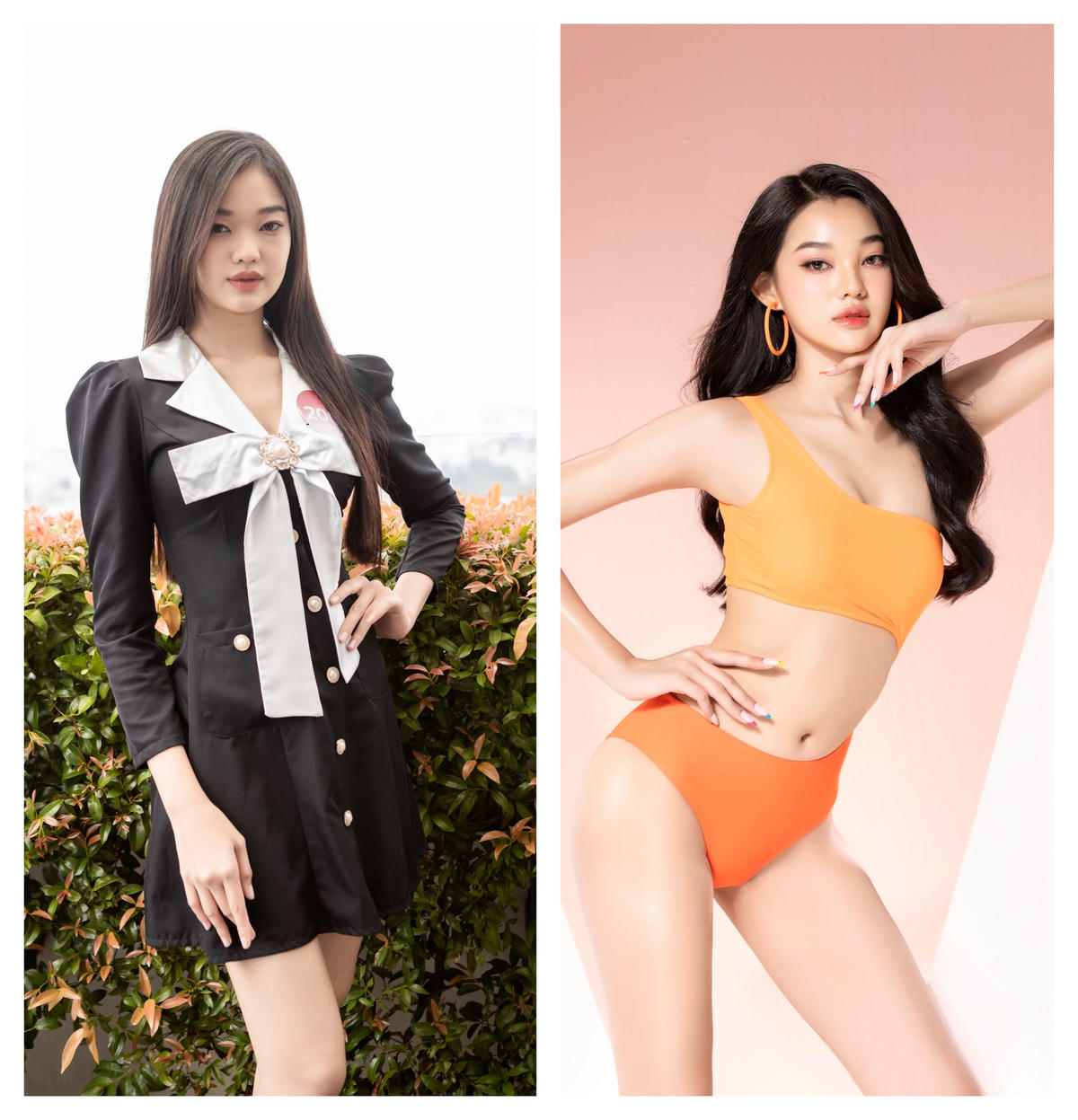 Với gương mặt đậm nét Á Đông, kỹ năng tốt, Bé Quyên sẽ có nhiều cơ hội để phát triển công việc người mẫu sau cuộc thi Hoa hậu Việt Nam.