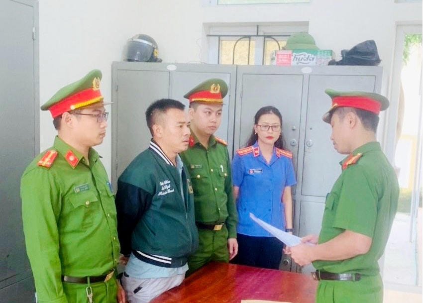 Công an Hà Tĩnh ra quyết định khởi tố vụ án, khởi tố bị can và ra lệnh bắt bị can để tạm giam đối với Nguyễn Duy Quý.
