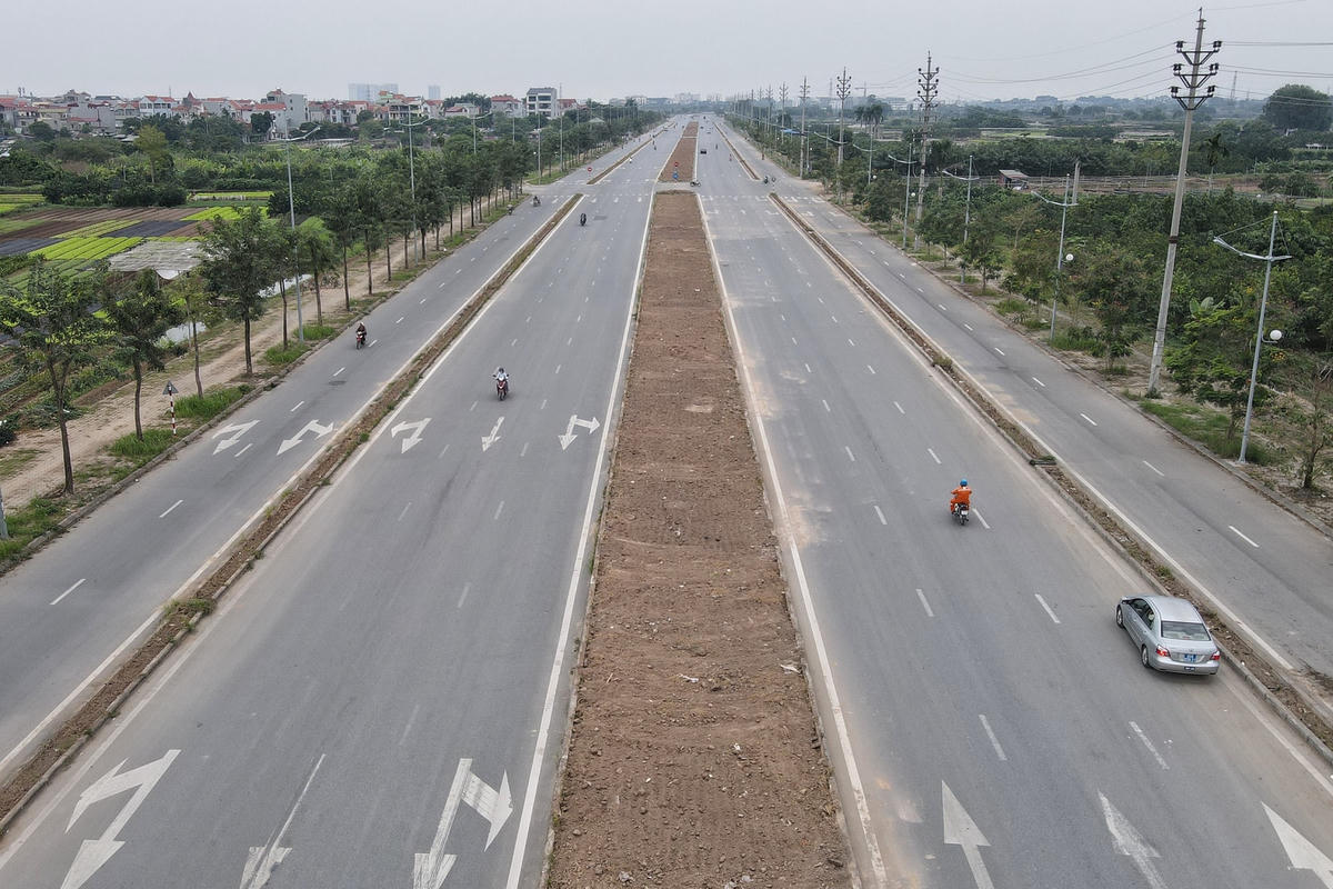 Toàn cảnh trục hướng tâm Tây Thăng Long