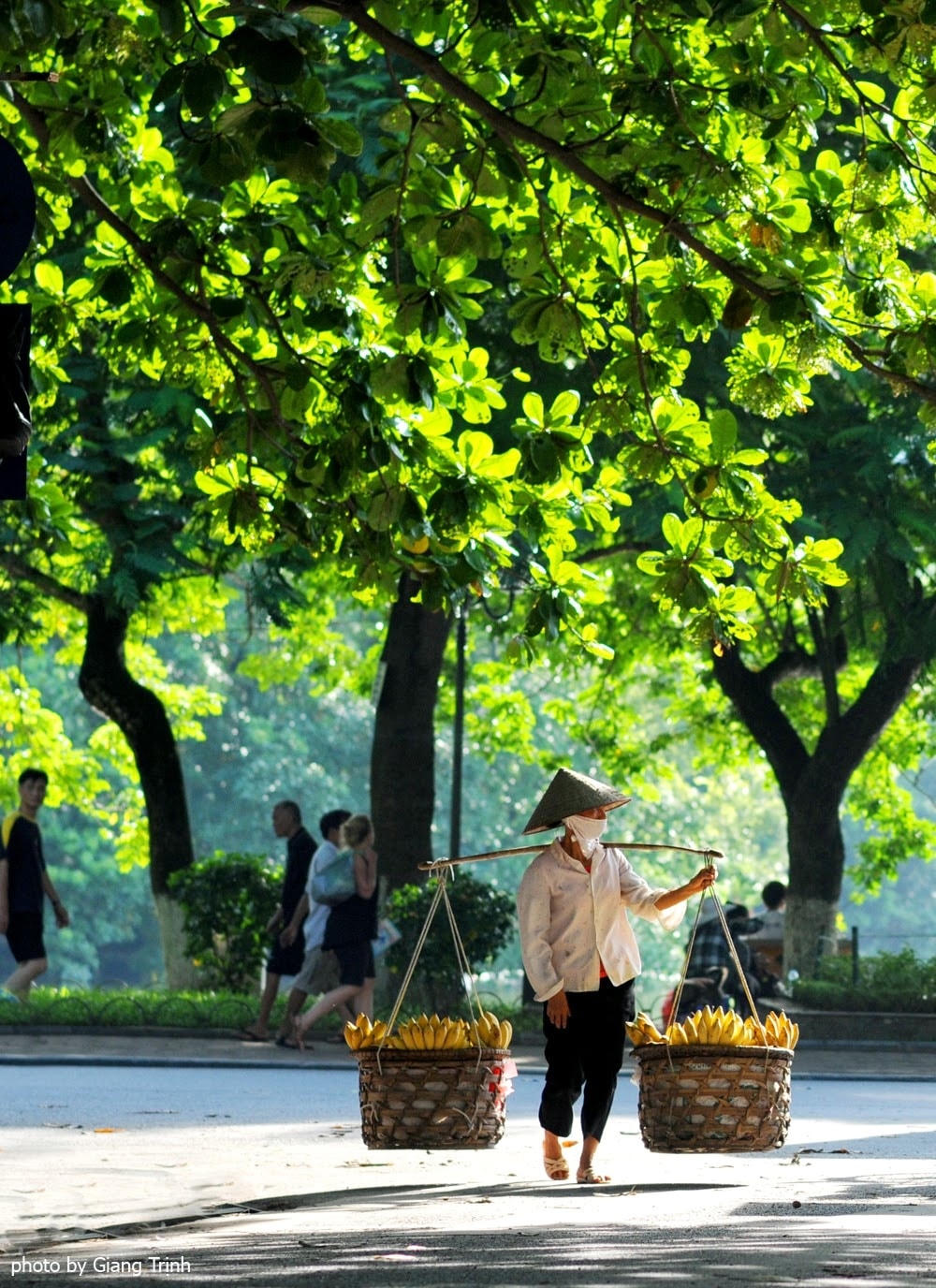 Gánh cả chiều thu (phố Đinh Tiên Hoàng).