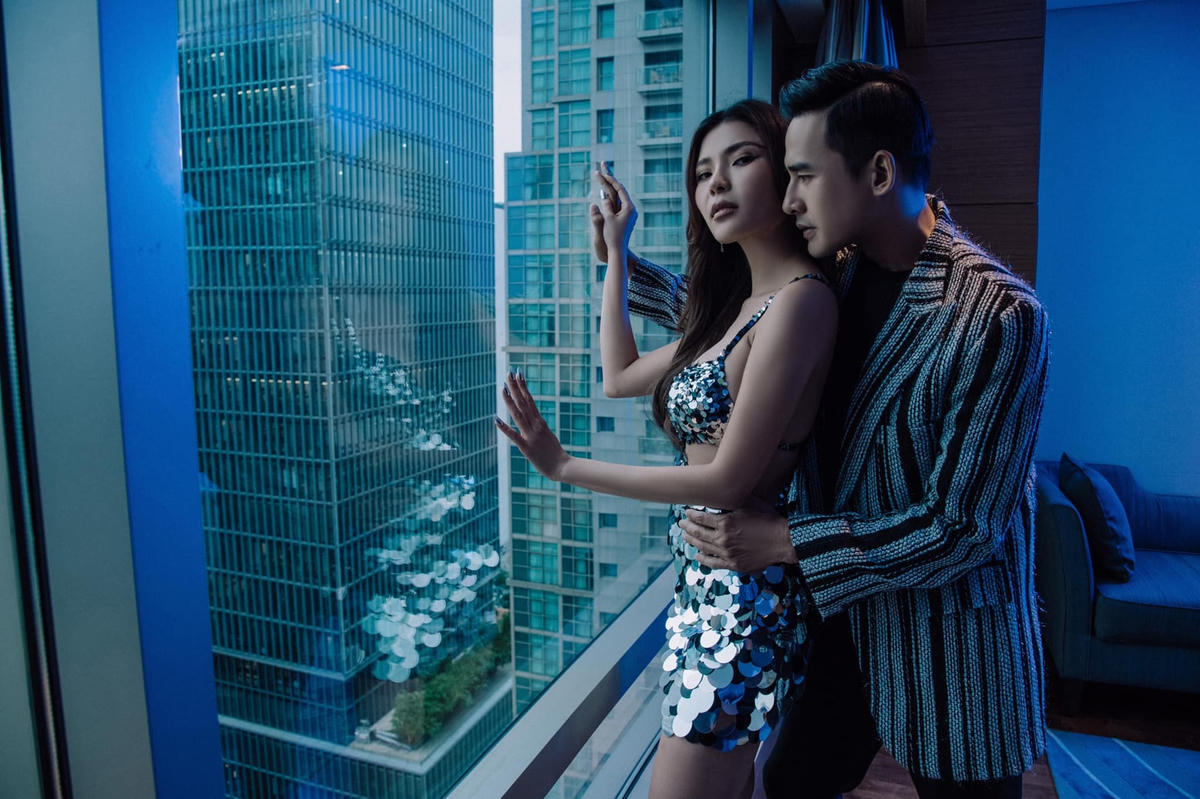Tránh để tin đồn đi xa, Thúy Diễm lập tức lên tiếng đính chính. 