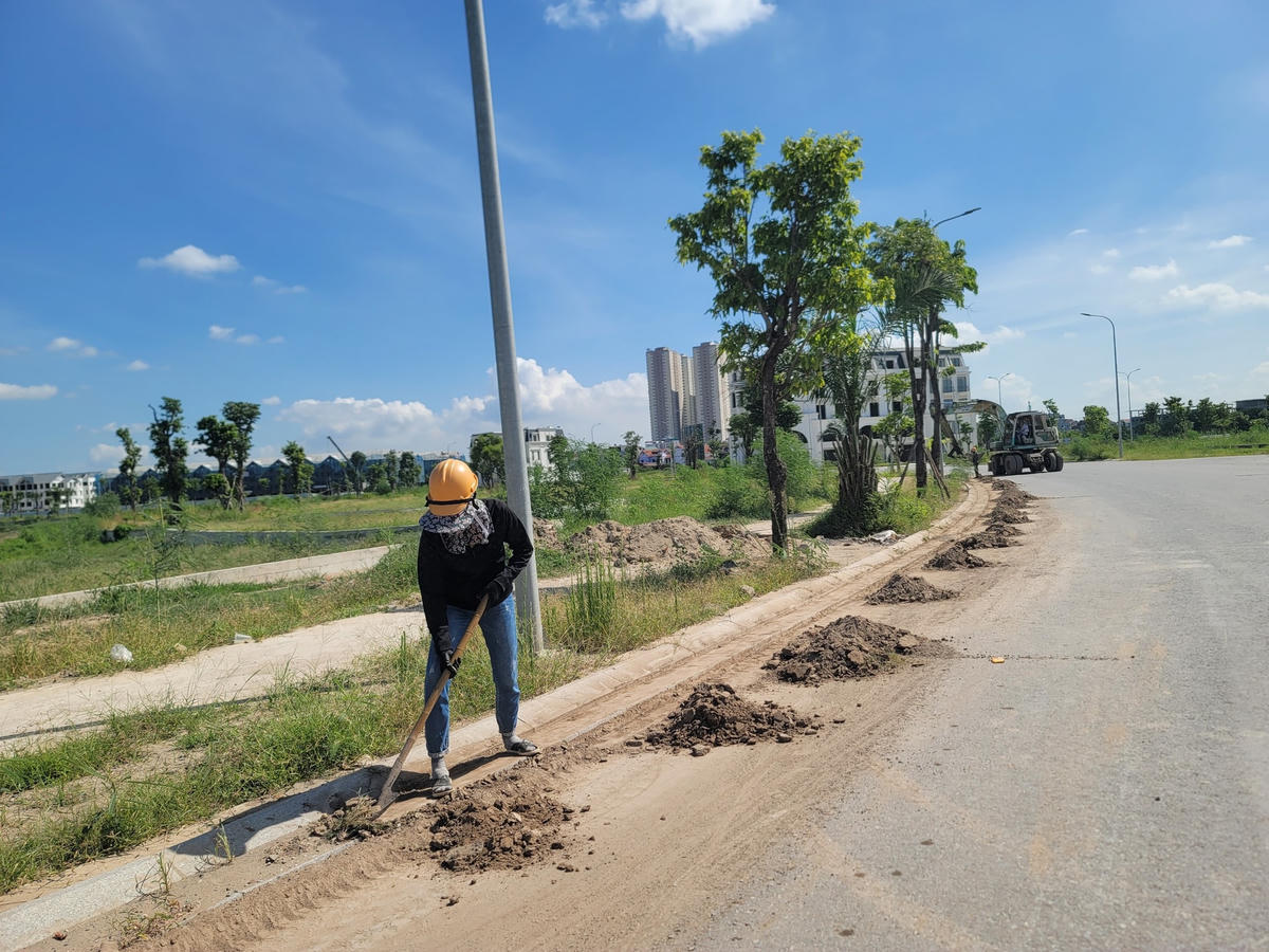 Công nhân làm việc 