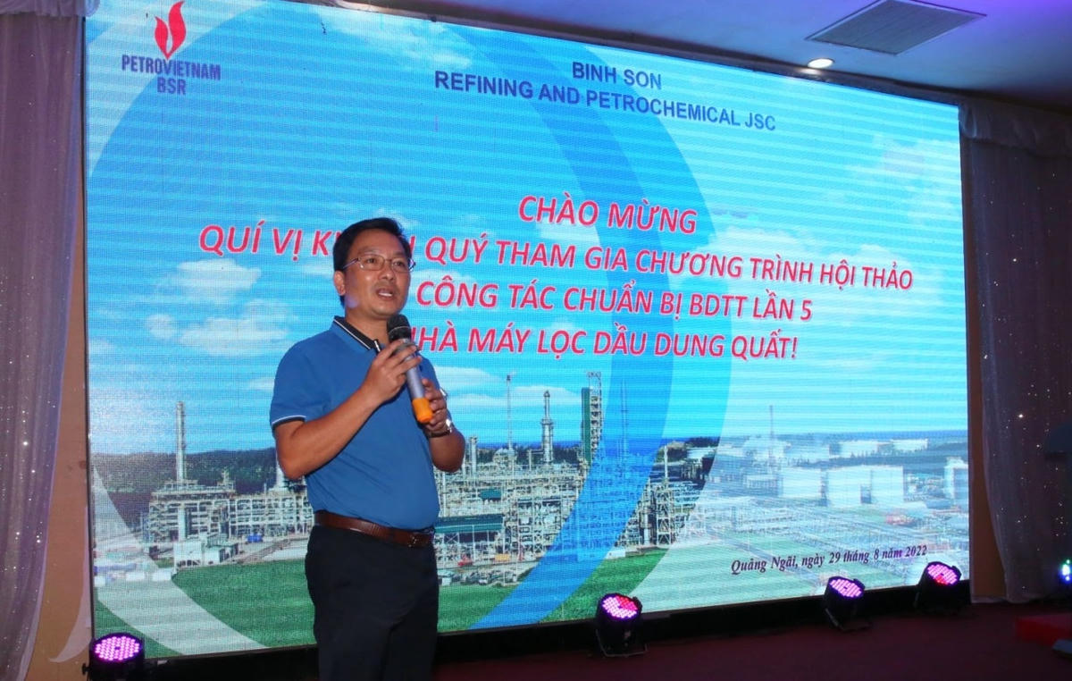 Hội thảo công tác chuẩn bị bảo dưỡng tổng thể lần thứ 5 Nhà máy lọc dầu Dung Quất