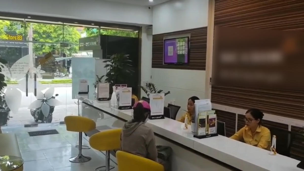 Phòng giao dịch Bà Triệu thuộc Ngân hàng Bắc Á là nơi xảy ra sự việc trên.
