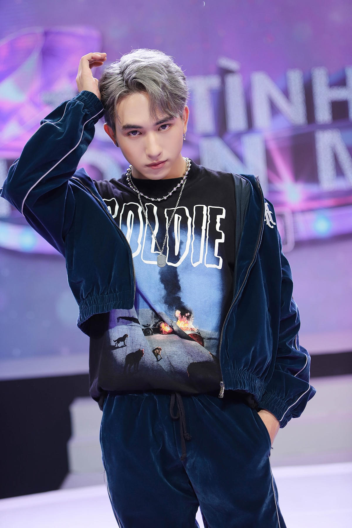 Lực Trần chính là crush của Trâm Anh từ 3 năm trước. Ảnh: Perfect Universe.