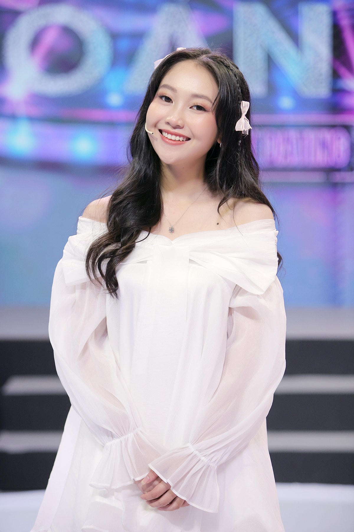 Thuỳ Thiên sở hữu gương mặt tươi tắn. Ảnh: Perfect Universe.