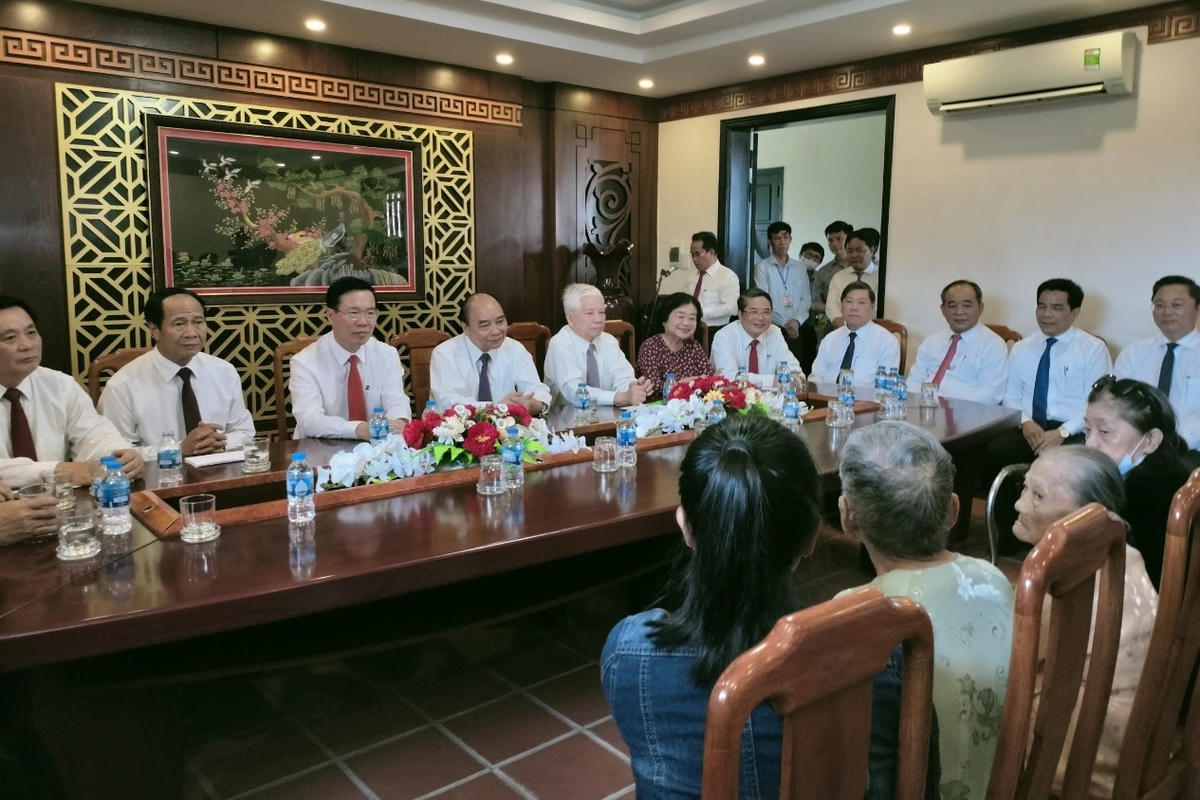 Quang cảnh buổi gặp mặt.