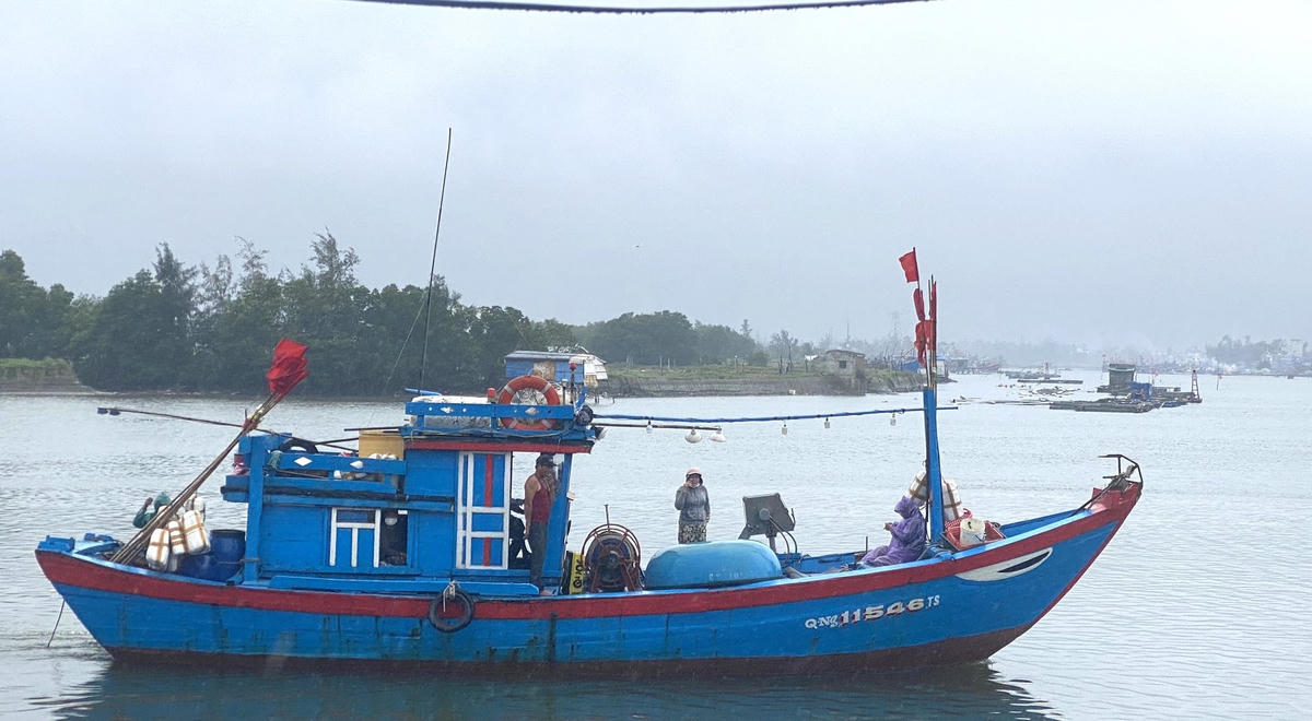 Tàu thuyền rẽ sóng vươn khơi đánh bắt hải sản xuyên Tết.
