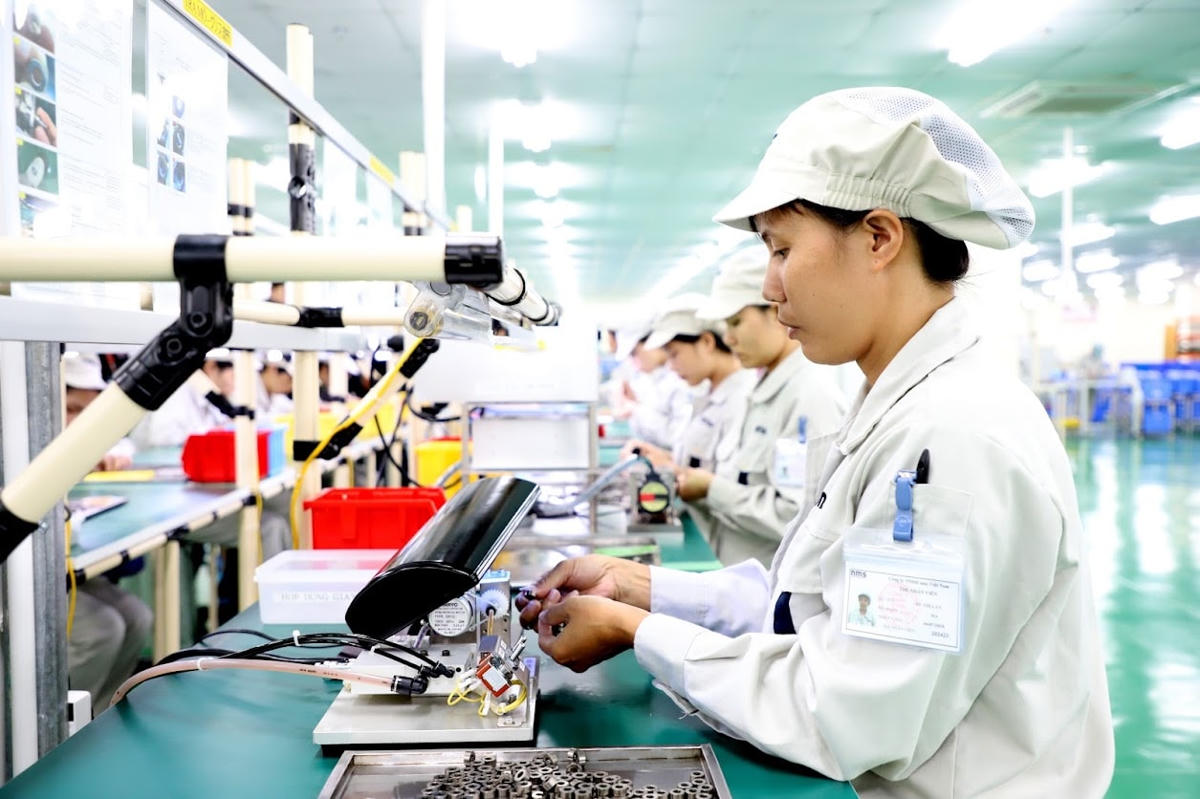 Giai đoạn 2021-2030 thu hút FDI sẽ hướng đến dự án công nghệ cao, quản trị hiện đại. Ảnh: Quang Vinh.