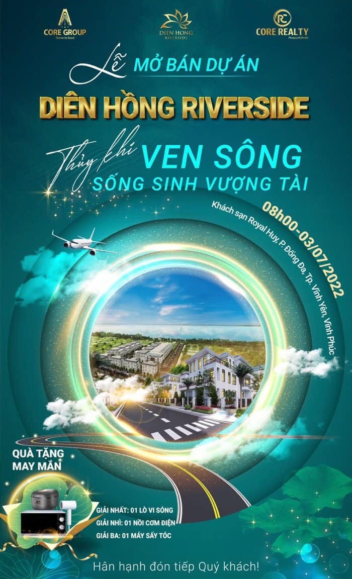 Dự án được quảng cáo rầm rộ trên mạng xã hội.