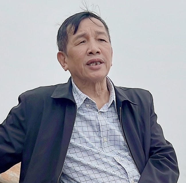 Nhà văn Khuất Quang Thụy.  