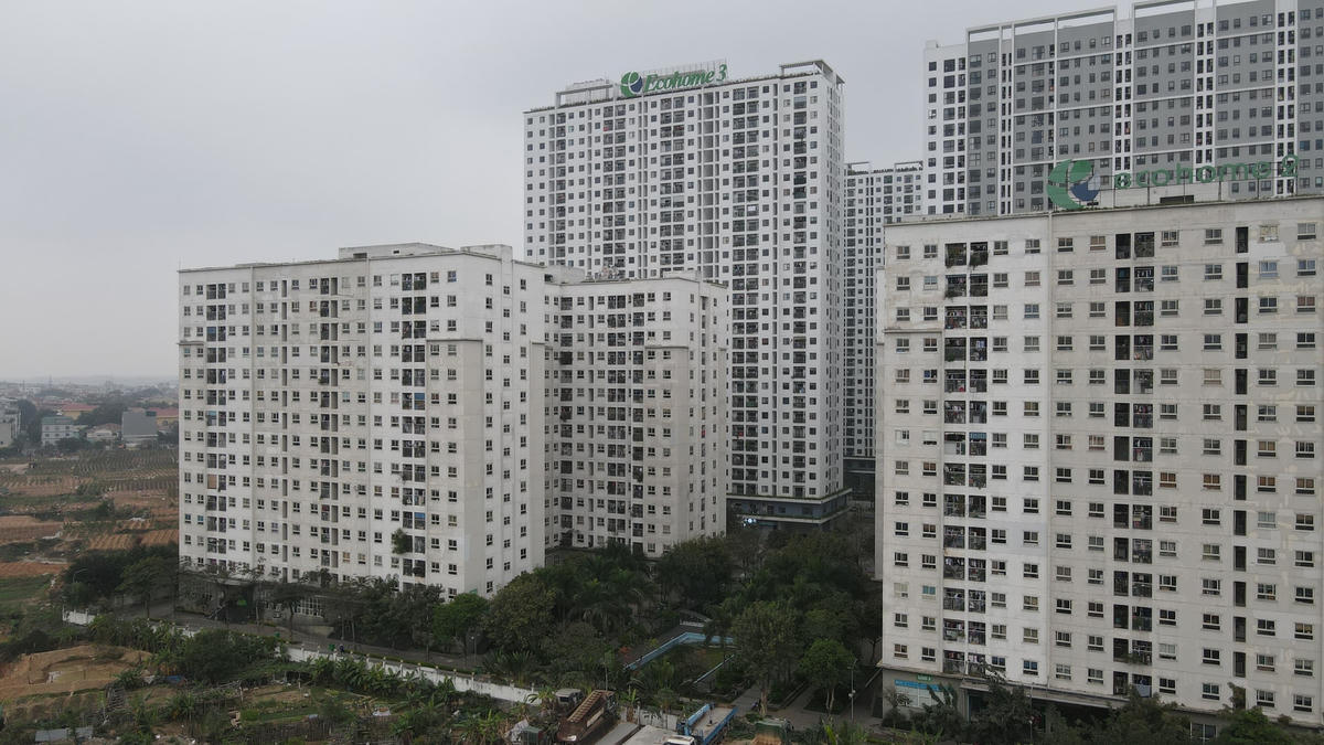 Khu nhà ở xã hội Ecohome ở Bắc Từ Liêm, Hà Nội. Ảnh: Quang Vinh.