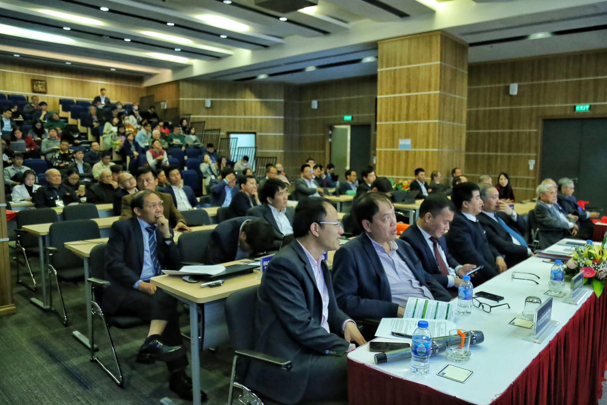 Quang cảnh Hội thảo Quốc gia lần thứ XXV về Điện tử, Truyền thông và Công nghệ Thông tin.