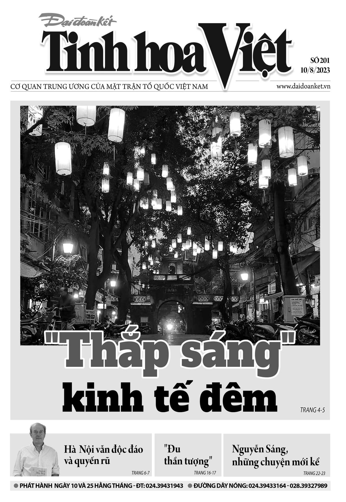 Đón đọc Tinh hoa Việt số 201, phát hành ngày 10/8/2023