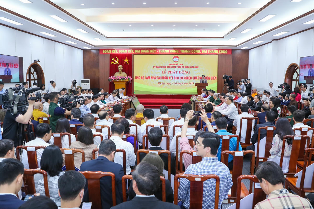 Quang cảnh Lễ phát động. Ảnh: Quang Vinh.