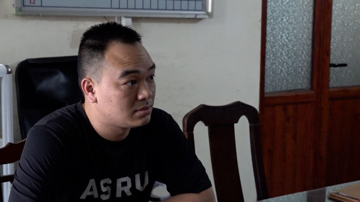 Đối tượng Vũ Ngọc Minh. ảnh: Công an tỉnh Hưng Yên.