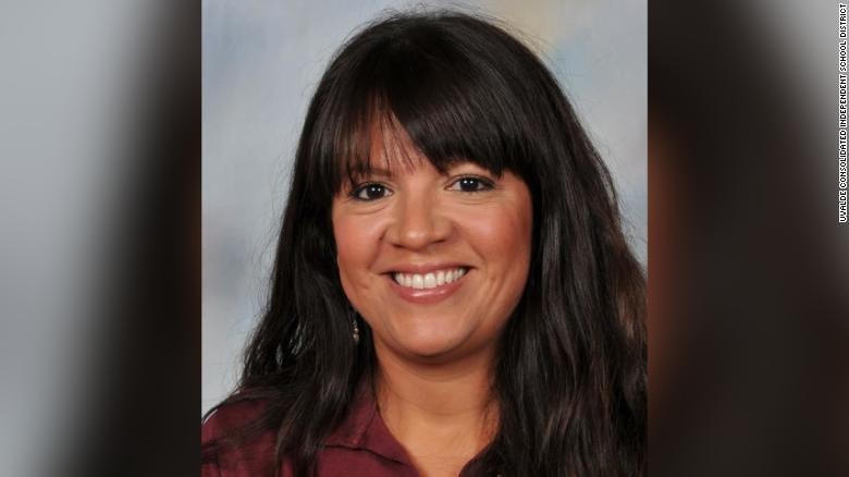 Eva Mireles từng là giáo viên tại Trường Tiểu học Robb. Ảnh: CNN.