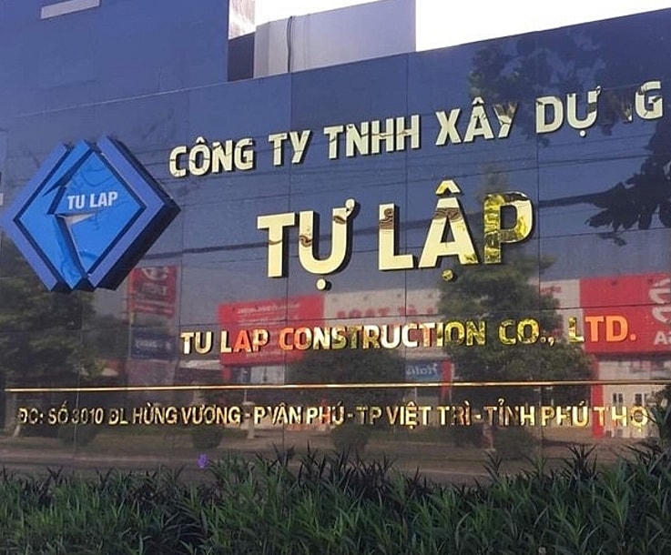 Trụ sở Công ty TNHH Xây dựng Tự Lập.