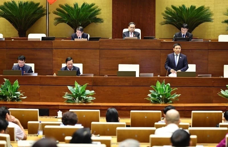 Ngày 19/6, Quốc hội bắt đầu phiên chất vấn và trả lời chất vấn. (Ảnh: TTXVN)