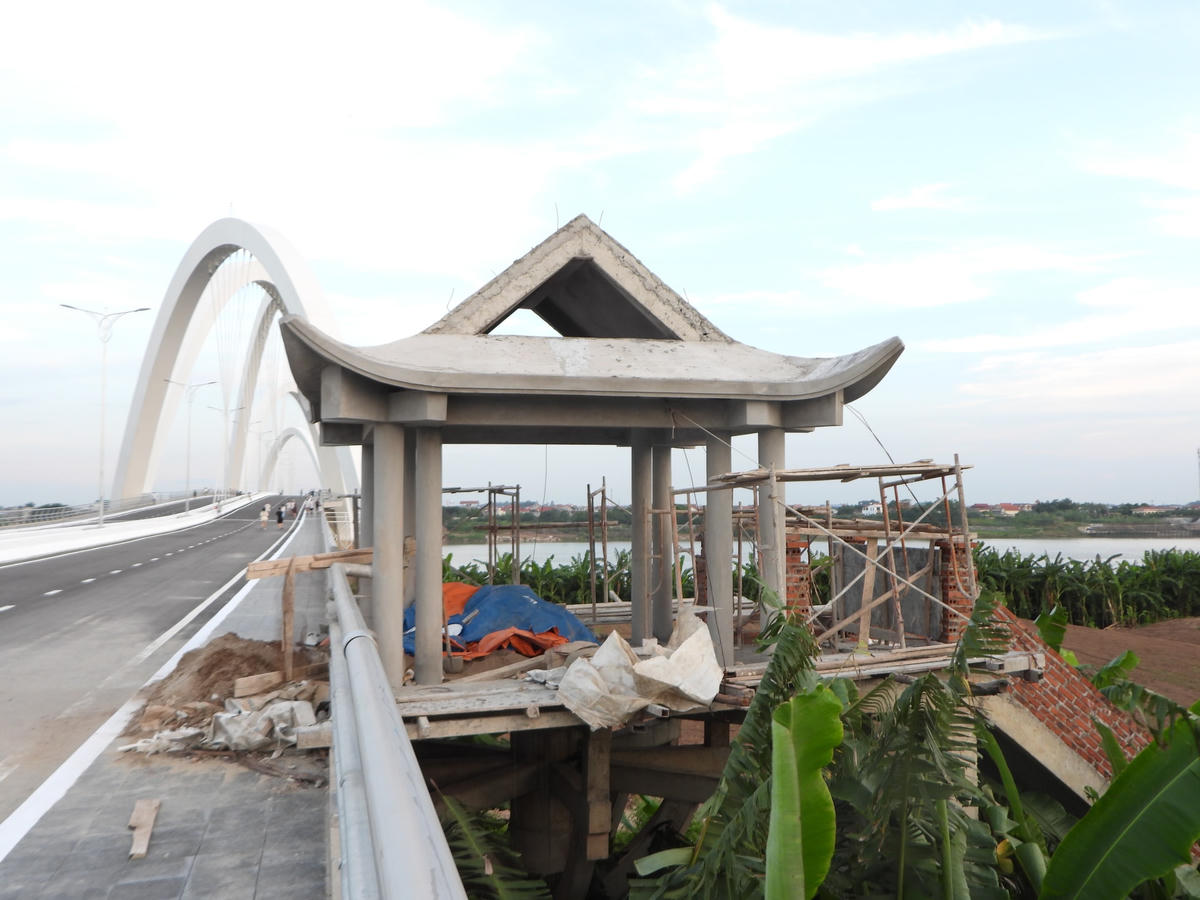 Những hạng mục cuối cùng tại dự án dần hoàn thiện.