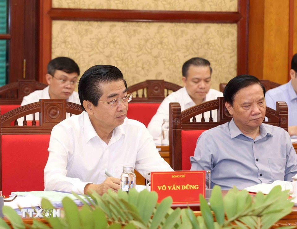 Đại biểu tham dự Phiên họp thứ 28 Ban Chỉ đạo Trung ương về phòng, chống tham nhũng, lãng phí, tiêu cực. (Ảnh: Phương Hoa/TTXVN)