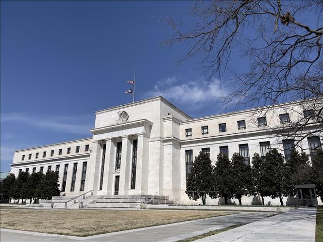 Trụ sở FED tại Washington, DC, Mỹ. Ảnh: AFP/ TTXVN.