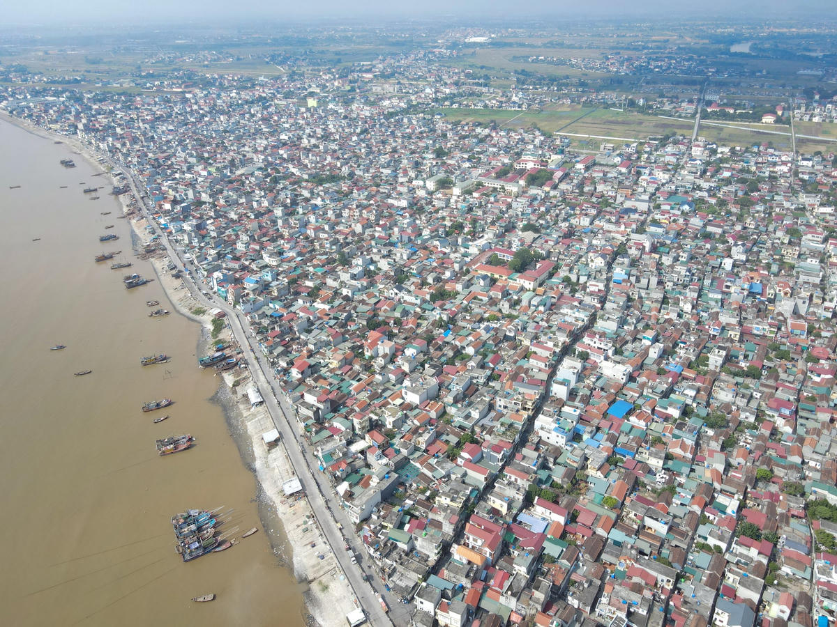 [Ảnh]: Cuộc sống ở xã ven biển có mật độ dân số đông nhất Việt Nam