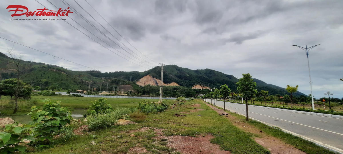 Khu vực đất dự án đã bị thu hồi.