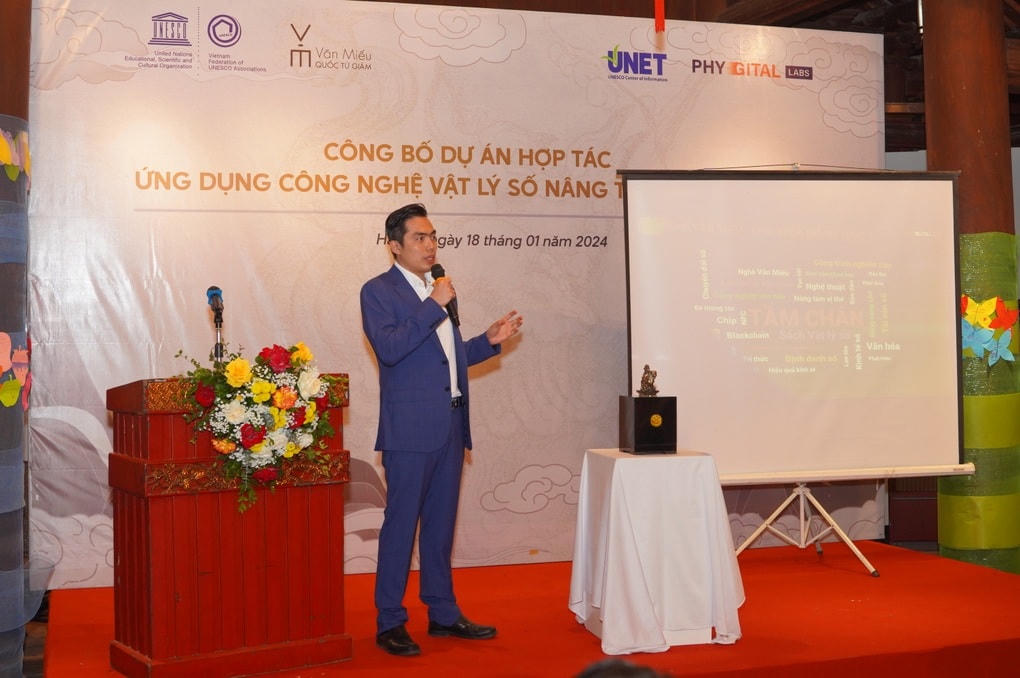 Định danh cho Nghê Văn Miếu bằng công nghệ blockchain - 1