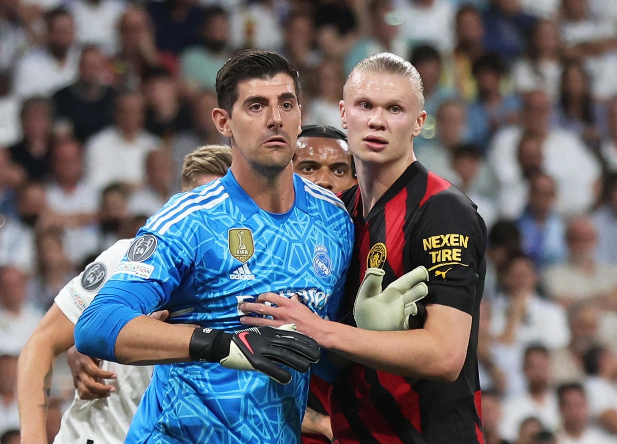 Haaland có trận đấu hiếm hoi không để lại dấu ấn nào đáng kể. Ảnh: Zing.