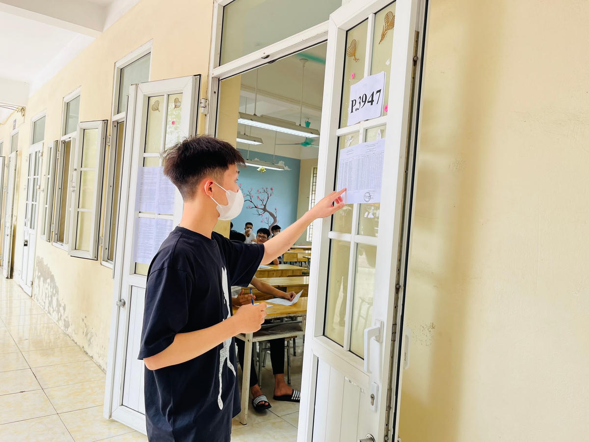 Thí sinh dự thi tốt nghiệp THPT năm 2023.