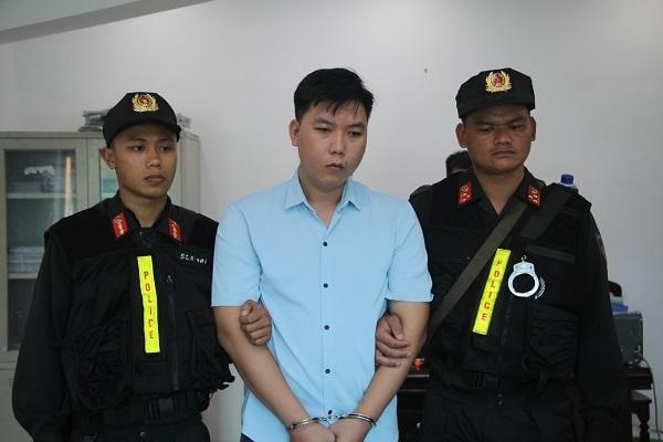 Bị can Bùi Mạnh Cường.