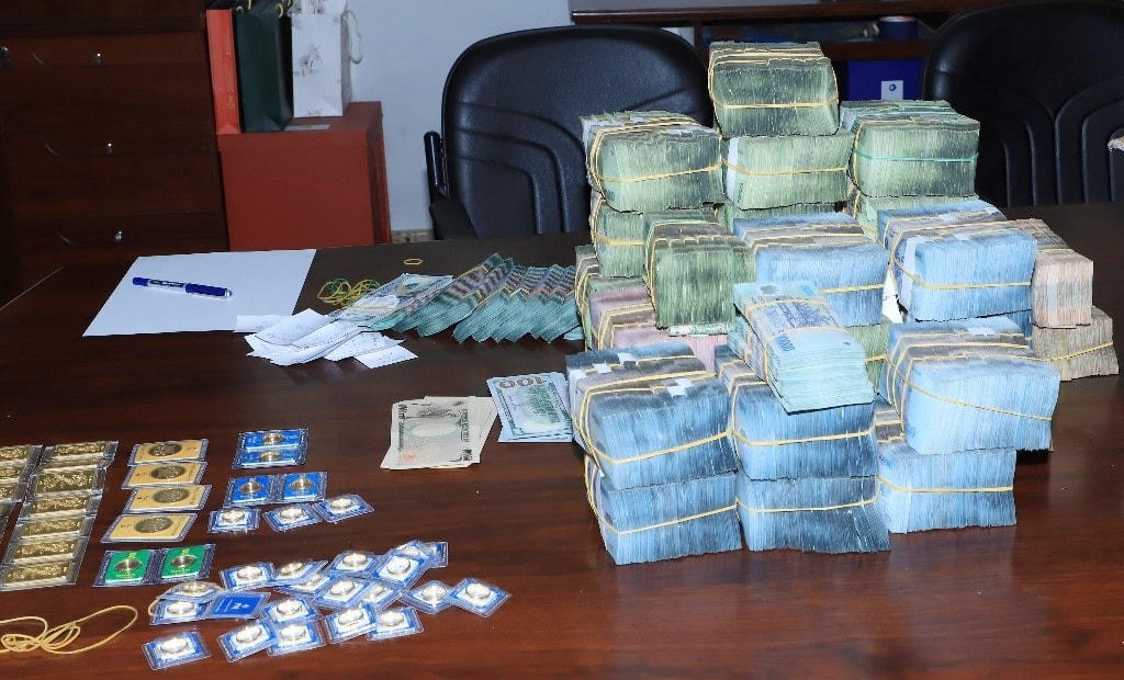 Tang vật vụ án. Ảnh: C.A cung cấp. 