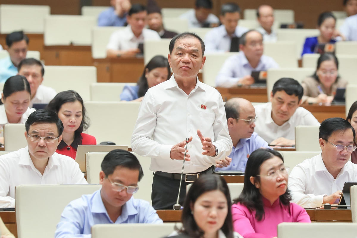 Ông Lê Thanh Vân phát biểu (Ảnh: Quang Vinh)