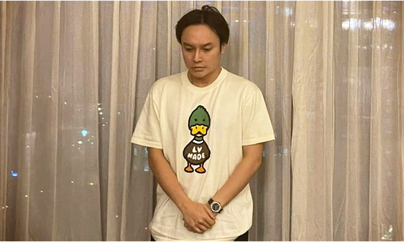 Lê Hoàng Long ( thời điểm bị bắt). Ảnh: TT. 