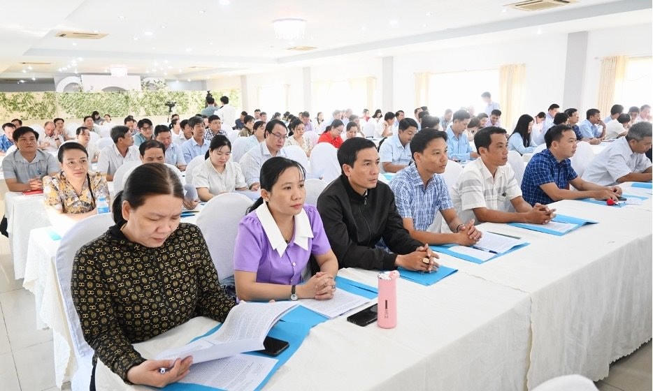 Các đại biểu dự hội nghị.